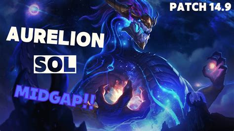 TOP1 Aurelion Sol VS Akali Mid Gameplay S14 YouTube