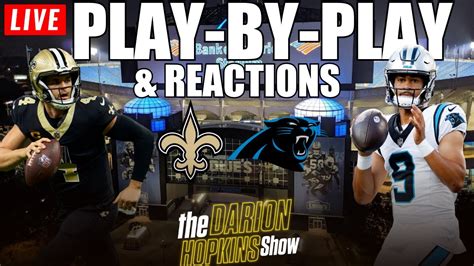 New Orleans Saints Vs Carolina Panthers Mnf Week 2 Live Reactions Youtube