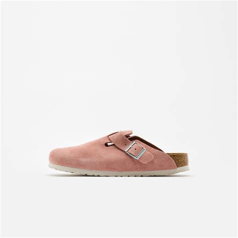 Birkenstock Boston Sfb Mule In Pink Lyst