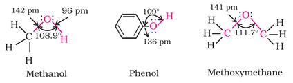 Ch3oh Bond Angles