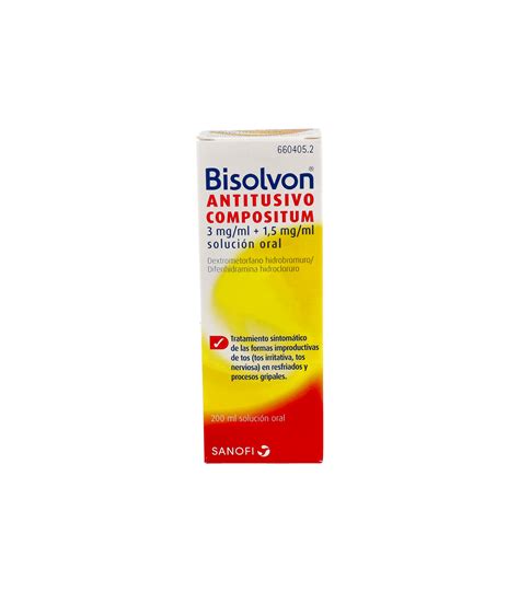 Bisolvon Antitusivo Compositum Mg Ml Mg Ml Solucion Oral