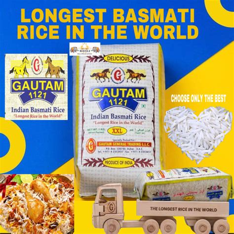 Gautam 1Kg Basmati Rice 1121 XXL Original Pack Lazada PH