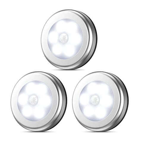 Светодиодный светильник под шкаф s PIR ночник с датчиком движения 6 ...