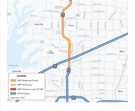 Nightly Closures for the Dallas North Tollway Widening Project, Oct. 10 ...