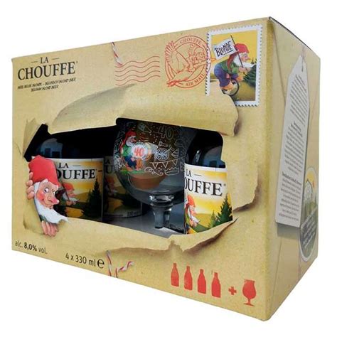 Cervezas La Chouffe Blonde Botellas Copa Precio