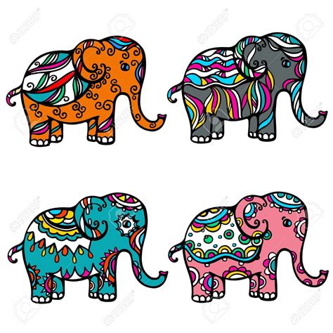 Elephant Clip Art Indian Elephant Art Indian Elephant