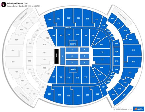 Kaseya Center Concert Seating Chart - RateYourSeats.com