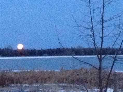 Photo Friday Lake Michigan Moonrise Great Lakes Echo