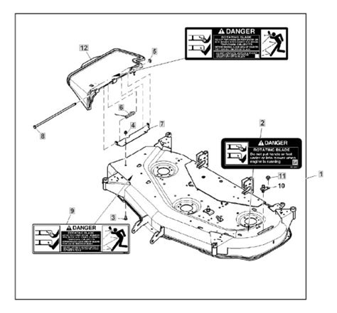 Ersatzteile Und Zeichnung Von John Deere Rasentraktor X Pc