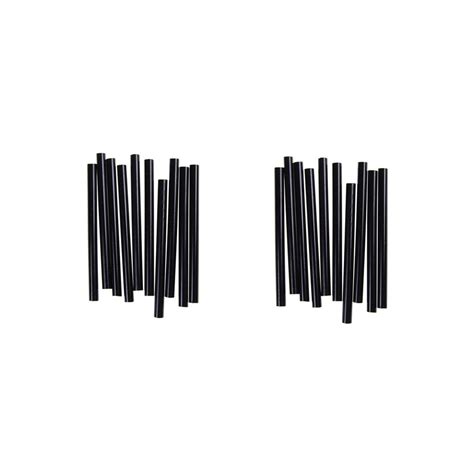 20 Pcs 7mm Hot Melt Glue Adhesive Rod Silica Gel Glass Melt Adhesive Glue Stick Black Price