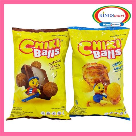 Jual Chiki Balls Snack Coklat Chicken Jumbo Besar Big 200g Shopee