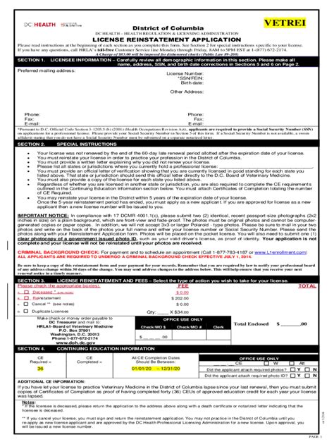 Fillable Online Dchealth Dc Dc Health Link Paper Application Health