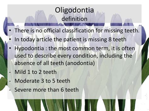 PPT - Oligodontia PowerPoint Presentation, free download - ID:1872529