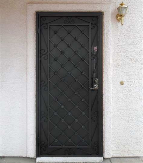 Wrought Iron Security Doors In Las Vegas • Artistic Iron Works Iron