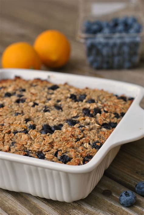 Blueberry Lemon Baked Oatmeal Prevention Rd