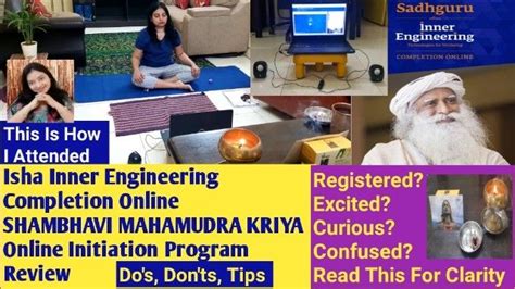 Isha Shambhavi Mahamudra Kriya Online Review Isha Inner Engineering ...