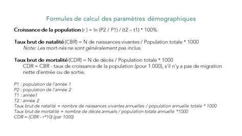 D Couvrir Imagen Formule De Calcul De La Population Fr