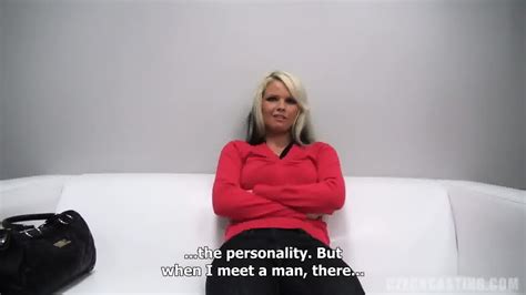 Nice Blonde Shows Her Pussy