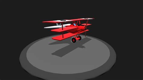 SimplePlanes | Fokker Dr 1 Red Baron