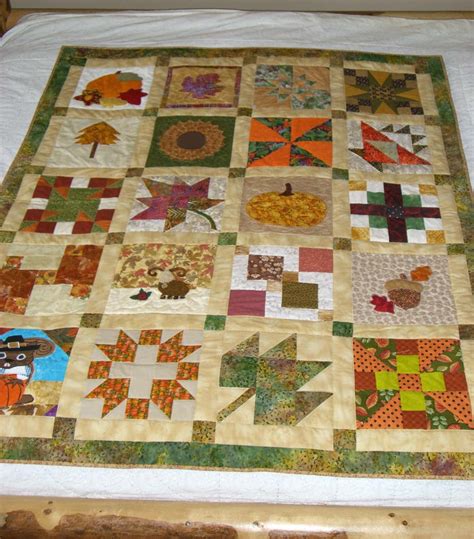 Two Fall quilts from a swap - Quiltingboard Forums