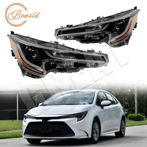 For Toyota Corolla L Le Led Projector Headlights Headlamps