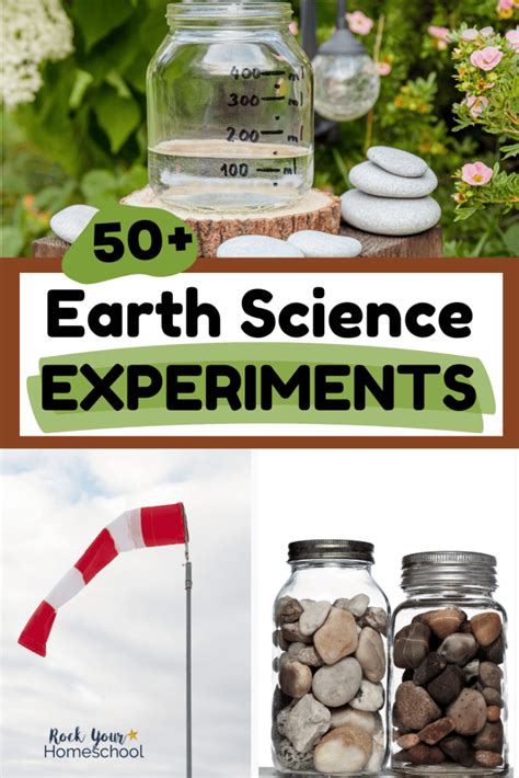 Earth Science Experiments: 50+ Ideas- Rock Your Homeschool