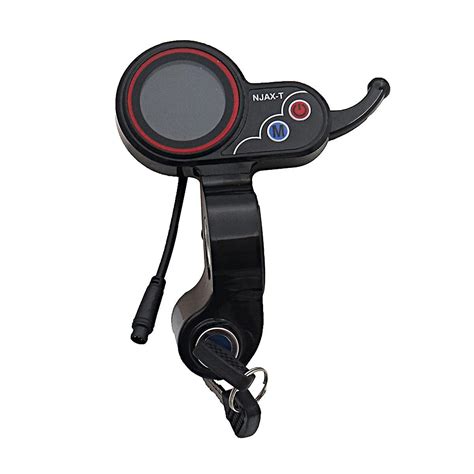 For Njax-t Throttle Lcd Display Meter With Key Switch Lock Speed ...