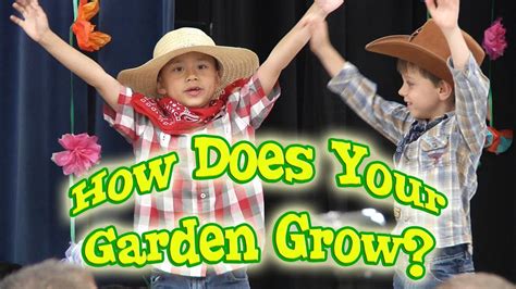 How Does Your Garden Grow Rhyme Fasci Garden