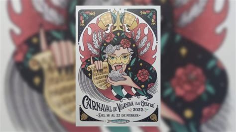 Irene Garcia Guanya El Primer Premi Del Concurs De Cartells De Carnaval