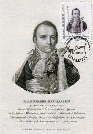 Jean Pierre Bachasson Comte de Montalivet épuisé APV