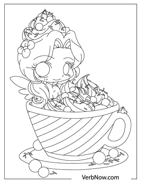 Free Kawaii Coloring Pages For Download Printable Pdf