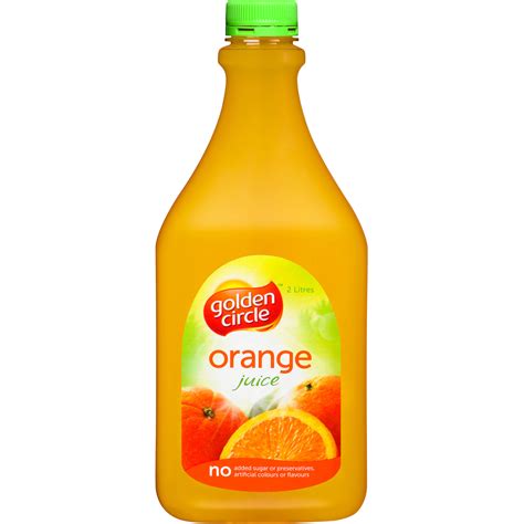 Golden Circle Fruit Juice 2lt Long Life Orange Torstar