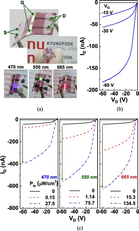 Figure 1 From Organic Phototransistors With All Polymer Bulk