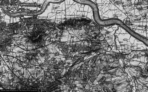 Historic Ordnance Survey Map of Bexleyheath, 1896