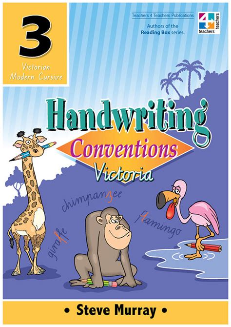 Handwriting Conventions Vic Year 3 Teachers 4 Teachers 9780980868753 Educational