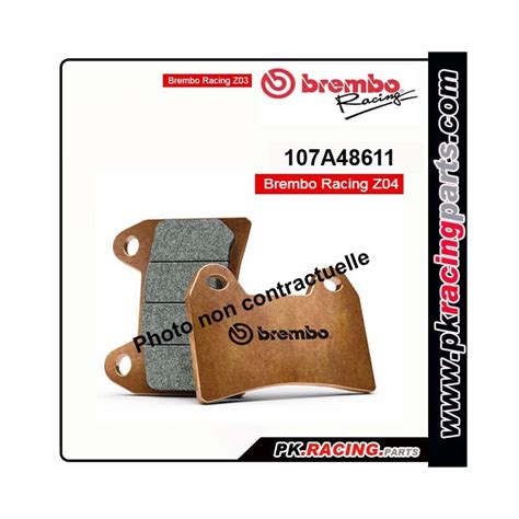 Plaquettes Brembo Z A Comp Tition Vitesse S Rr