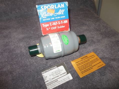 Sporlan Catch All C S T Hh Suction Line Filter Drier Pdf