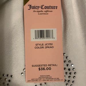 Juicy Couture Intimates Sleepwear Juicy Couture Pack Of Two