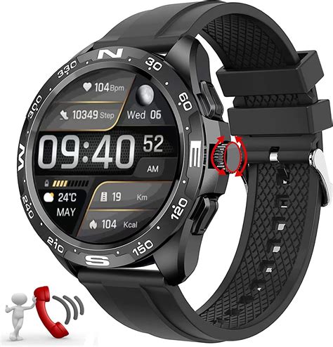 Smartwatch Herren Zoll Hd Touchscreen Mit Bluetooth Anrufe Und