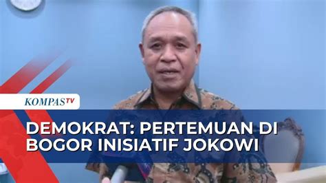 Demokrat Nilai Pertemuan Sby Dan Jokowi Sebagai Angin Segar Politik