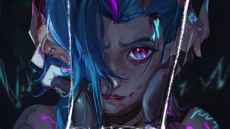 Jinx Arcane 4K 2200e Wallpaper PC Desktop