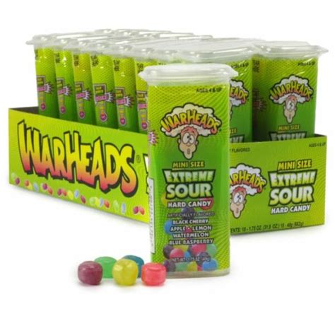 Warhead Extreme Sours Napernuts And Sweets