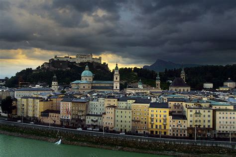 Salzburg Heritage site,in Austria. Salzburg has managed to protect an ...