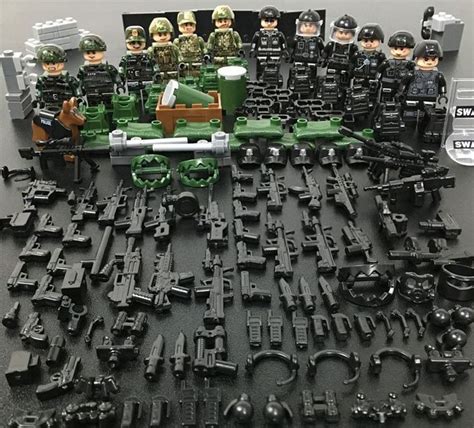 12pcs Military S.W.A.T. Commando Minifigures Compatible Lego Christmas ...