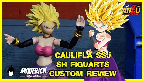 LA SAIYAJIN DEL UNIVERSO 6 CAULIFLA SH FIGUARTS CUSTOM UNBOXING