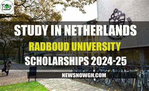 Study In Netherlands Radboud University Scholarship