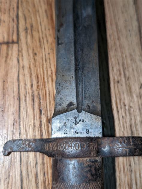 Vintage Swedish 1896 Mauser Bayonet And Scabbard Ebay