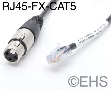 Dmx Pin Xlr Female To Rj Adapter Event Horizon Services