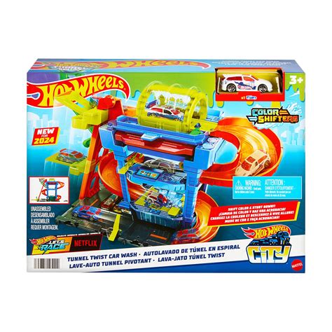Игровой набор Hot Wheels Автомойка Безумные виражи от лет HTN купить на EVA UA