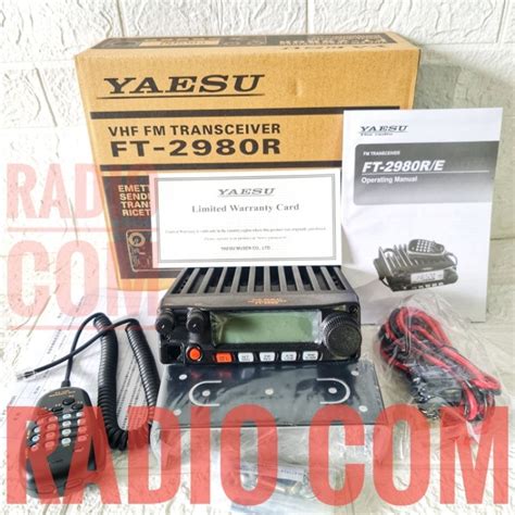 Jual JUAL RADIO RIG YAESU FT2980 FT 2980 MURAH ORI YAESU FT 2980 R E